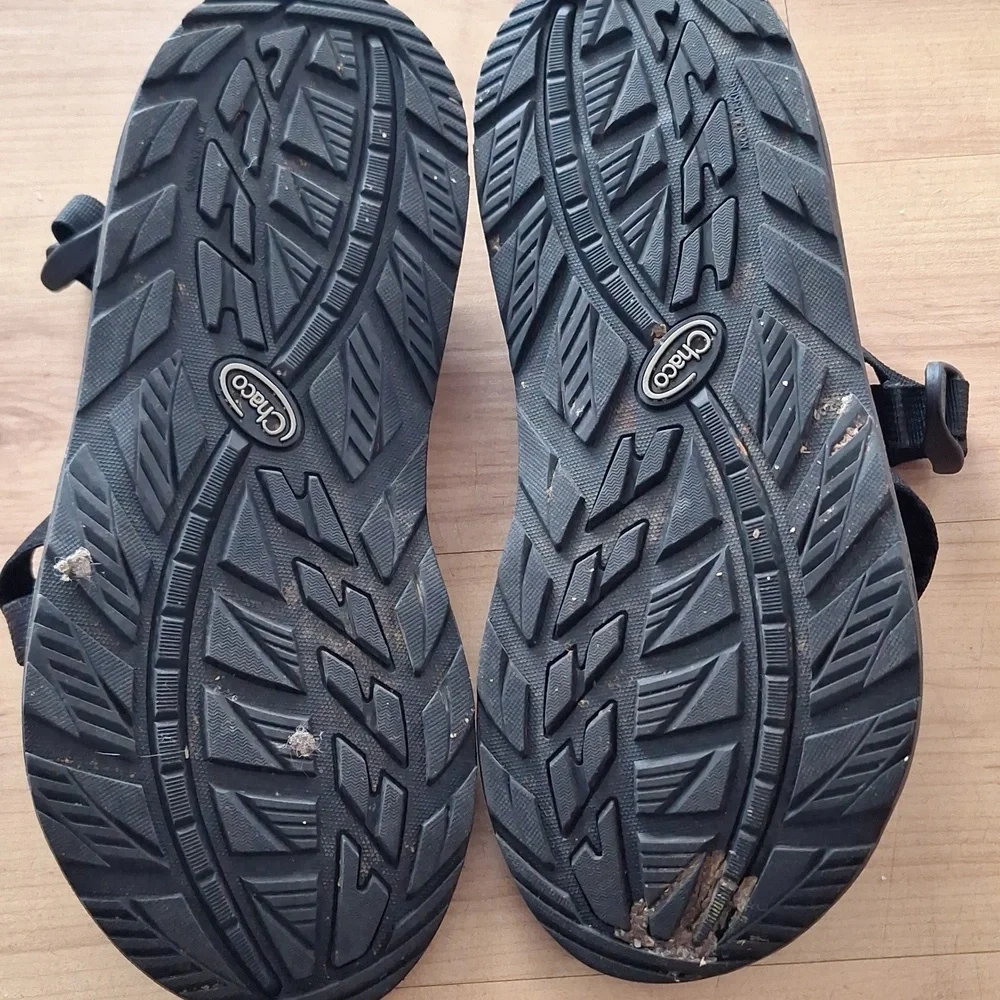 Chaco Z Cloud 2 Sandals Mens Size 11 Black Adjustable Strap Sport Hiking Shoes - Picture 5 of 5